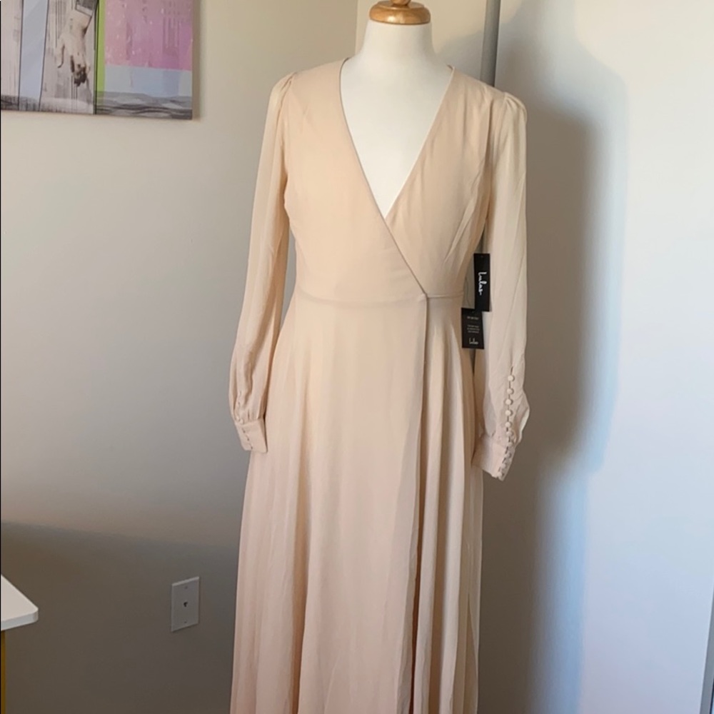 NWT LuLus “My Whole Heart” Maxi Dress